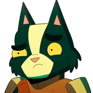 😾 Mooncake Final Space final space, zeichentrick, animiert, weltraum, mooncake telegram sticker