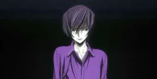 😔 Lelouch Lamperouge Code Geass Anime, Lelouch, Lamperouge, Geass, Code, Zero telegram sticker