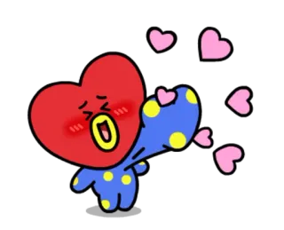 BT21 Cosmic Chemistry PT1 ( @WithBTS ) telegram stickers