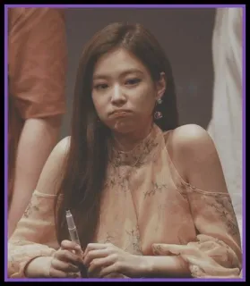 🍒 Jennie Kim Jennie, K-pop, singer, celebrity, woman, person telegram sticker