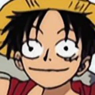 🙂 Luffy One Piece Anime, Mangá, One Piece, Luffy, Desenho animado telegram sticker