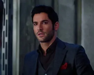 😒 Lucifer Morningstar Lucifer Lucifer, Lucifer Morningstar, Tom Ellis, TV show telegram sticker