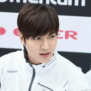 😕 Lee Min-ho актер, мужчина, кореец, знаменитость telegram sticker