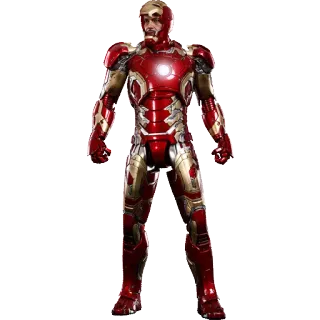 🤖 Iron Man アイアンマン, マーベル, スーパーヒーロー, アベンジャーズ, トニー・スターク telegram sticker
