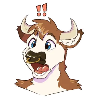 😲 bull telegram sticker