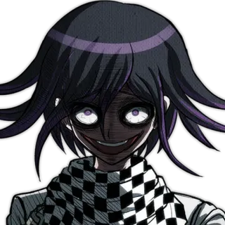 😈 Kokichi Oma Danganronpa V3: Killing Harmony kokichi oma, danganronpa, anime, manga, kẻ phản diện, rùng rợn telegram sticker