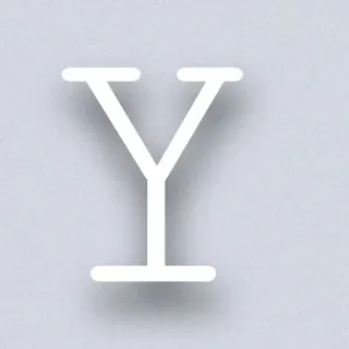 🍃 Y Buchstabe Y, Alphabet, Großbuchstaben telegram sticker