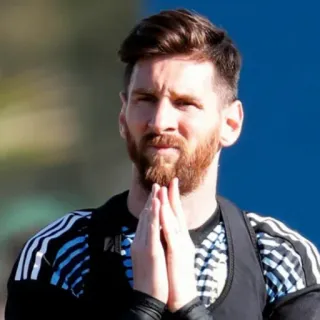 🎲 Lionel Messi ฟุตบอล, ฟุตบอล, นักกีฬา, ผู้เล่น, อาร์เจนตินา, กีฬา telegram sticker