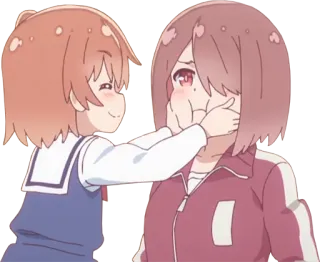 🤗 Anime, Kartun, Persahabatan, Gadis, Lucu telegram sticker