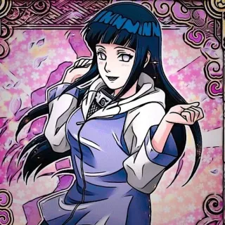 💎 Hinata Hyuga Naruto anime, naruto, hinata, hyuga, ninja telegram sticker