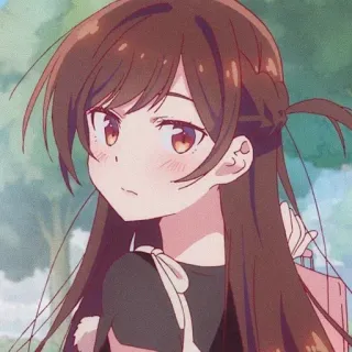 🍫 Chizuru Ichinose Rent-A-Girlfriend Anime, Rent a Girlfriend, Chizuru Ichinose, Waifu whatsapp sticker