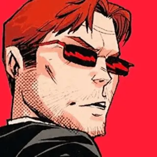 😐 Matt Murdock daredevil, matt murdock, marvel, comics, vigilante, superhero telegram sticker