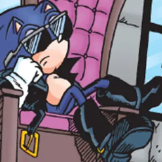 😎 Sonic the Hedgehog sonic, sonic the hedgehog, cartoon, character telegram sticker