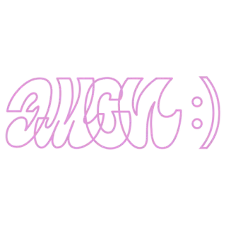 💞 Acid axit, nhãn dán, graffiti, văn bản, màu tím whatsapp sticker