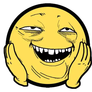 🌝 meme, funny, face, internet whatsapp sticker