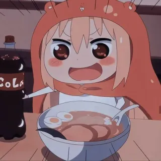 😄 COLA Anime, Đồ ăn, Cola, Ramen, Dễ thương, Chibi telegram sticker