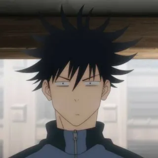 😑 Megumi Fushiguro Jujutsu Kaisen Anime, Serio, Fushiguro, Megumi, Jujutsu Kaisen, Manga telegram sticker