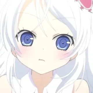 😡 anime, chica, linda, personaje, arte telegram sticker