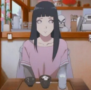 🌟 Hinata Hyuga Naruto Anime, Hinata, Hyuga, Naruto, Femmina, Kawaii, Carino telegram sticker