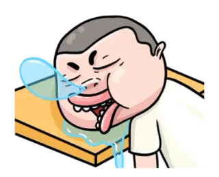 😴 dibujo animado, adormilado, cansado, perezoso, agotado, durmiendo, soñando whatsapp sticker