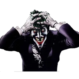 🃏 Joker Joker, DC Comics, villano, cómic, supervillano telegram sticker