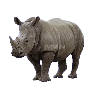 🦏 DIGE14 rhino, rhinoceros, animal, wildlife, nature telegram sticker