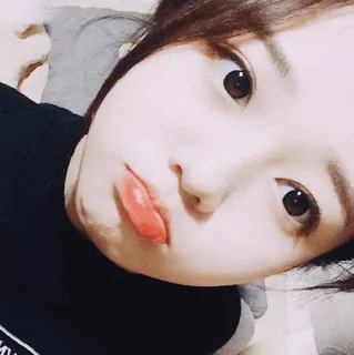 🐙 Селфи, Женщина, Портрет, Лицо, Крупный план telegram sticker