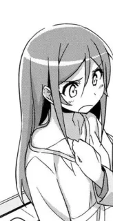 ❤ Anime, Manga, Dibujo animado, Chica, Personaje telegram sticker