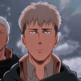 🥺 Jean Kirschtein Attack on Titan Anime, Personaje, Jean, Ataque a los Titanes, AOT telegram sticker