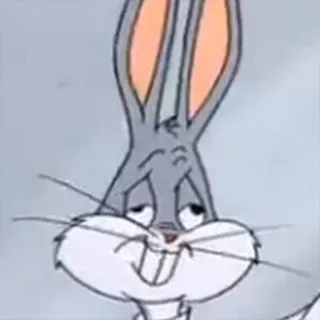 😖 Bugs Bunny Looney Tunes Dessin animé, Lapin, Lapin, Insectes, Looney Tunes telegram sticker