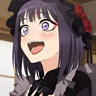 🥟 Marin Kitagawa My Dress-Up Darling anime, girl, cute, cosplay, smiling, happy telegram sticker