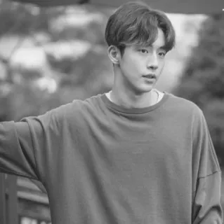 🔖 Nam Joo-hyuk attore, coreano, celebrità, uomo, ritratto telegram sticker