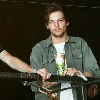 🌶 Louis Tomlinson chanteur, musicien, célébrité, portrait, homme telegram sticker