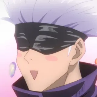 🥡 Gojo Satoru Jujutsu Kaisen anime, gojo, gojo satoru, jujutsu kaisen, satoru telegram sticker