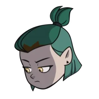 😒 Amity Blight The Owl House hoạt hình, Disney, Amity, Blight, phù thủy telegram sticker