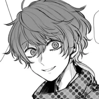 🌟 Anime, Manga, Postać, Portret, Ilustracja telegram sticker