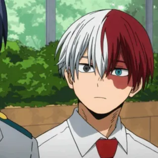 Todoroki Shoto ؛ @Packies telegram stickers