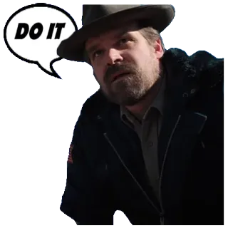 👤 DO IT do it, motivational, encouragement, quote telegram sticker