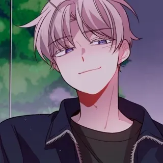 😏 Anime, Manga, Postać, Portret, Chłopak, Mężczyzna telegram sticker