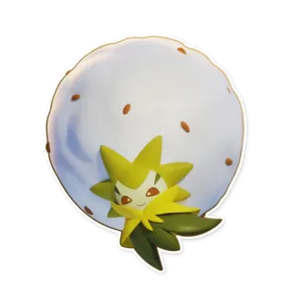 ❤️ Eldegoss Pokémon Pokémon, Eldegoss, Jeu vidéo, mignon telegram sticker