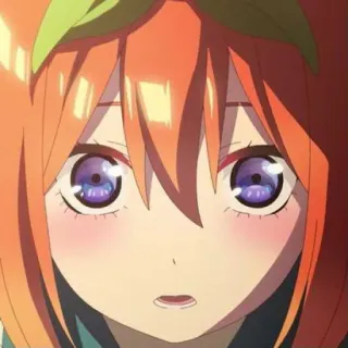 👒 Yotsuba Nakano The Quintessential Quintuplets Anime, Mangá, Desenho animado, Garota, Yotsuba, Quintessential Quintuplets telegram sticker