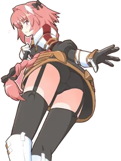 😣 Astolfo Anime, Mangá, Trap, Fate, Rider telegram sticker