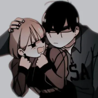 🩺 SA Anime, Cartoon, Paar, Figuren, Kunst telegram sticker