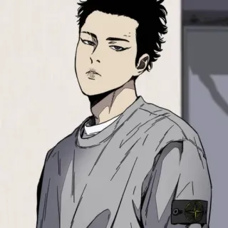 🍸 Anime, Manga, Cartone animato, Uomo, Personaggio whatsapp sticker