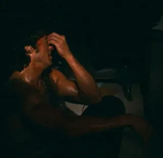 🩸 Rambo przemoc, film, broń, żołnierz, wojna telegram sticker