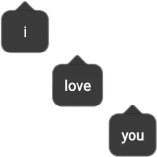 🖤 i love you Liebe, Beziehung, Nachricht, Gruß, Ausdruck, Zuneigung whatsapp sticker