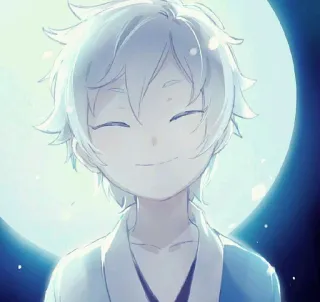 🌌 anime, character, manga, illustration, moon, cute telegram sticker