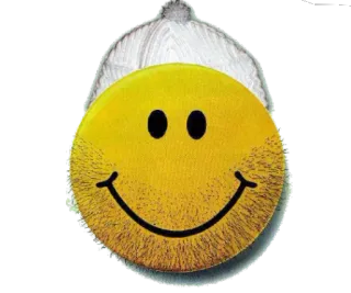 😷 sorriso, felice, giallo, faccia, emoji telegram sticker