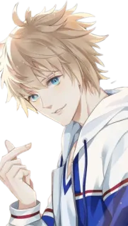 🖤 Anime, Manga, Personnage, Art, Garçon, Beau, Portrait telegram sticker