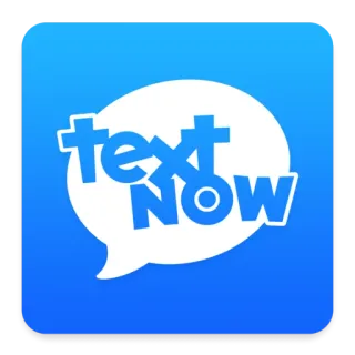 📞 textNOW Messaging-App, Textnachrichten, Kommunikation, TextNOW, Mobile App whatsapp sticker